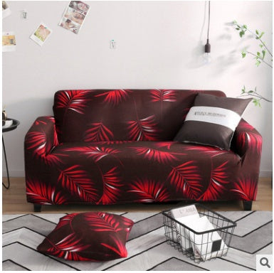 Capa de sofá com almofada estampada Capa de sofá