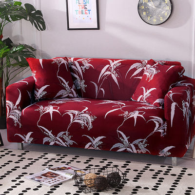 Capa de sofá com almofada estampada Capa de sofá