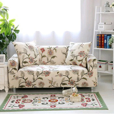Capa de sofá com almofada estampada Capa de sofá