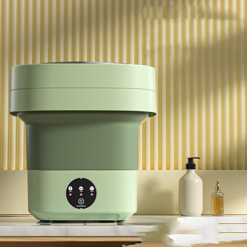 Mini Máquina de Lavar Dobrável Portátil Mini Meias Cuecas Calcinhas Máquina de Lavar Grande Capacidade 3 Modelos Com Centrifugação Seca Gadgets