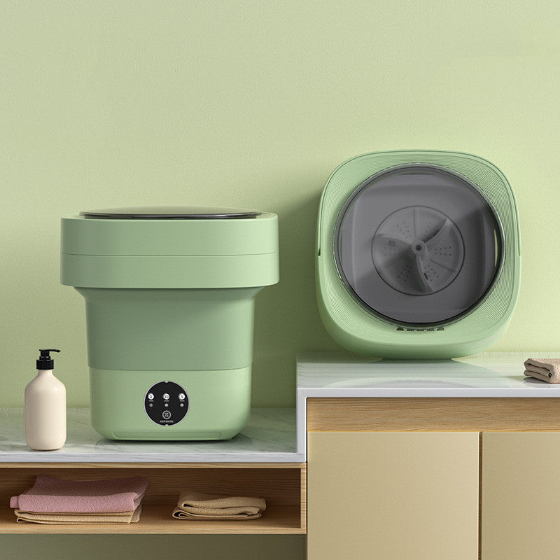 Mini Máquina de Lavar Dobrável Portátil Mini Meias Cuecas Calcinhas Máquina de Lavar Grande Capacidade 3 Modelos Com Centrifugação Seca Gadgets