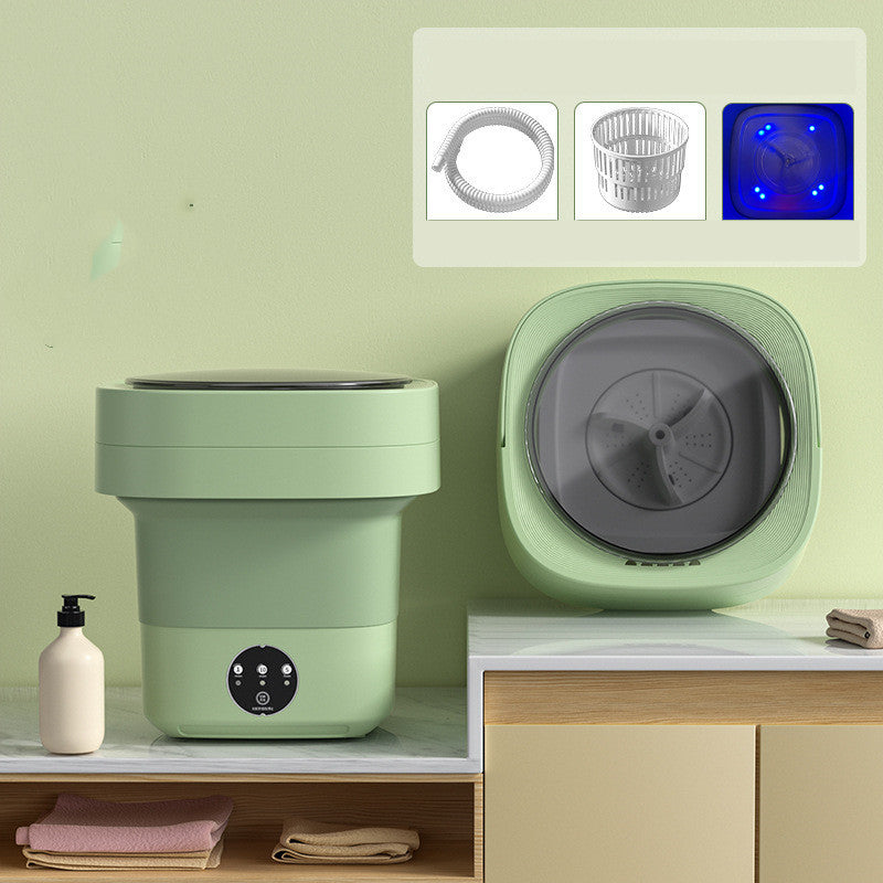 Mini Máquina de Lavar Dobrável Portátil Mini Meias Cuecas Calcinhas Máquina de Lavar Grande Capacidade 3 Modelos Com Centrifugação Seca Gadgets