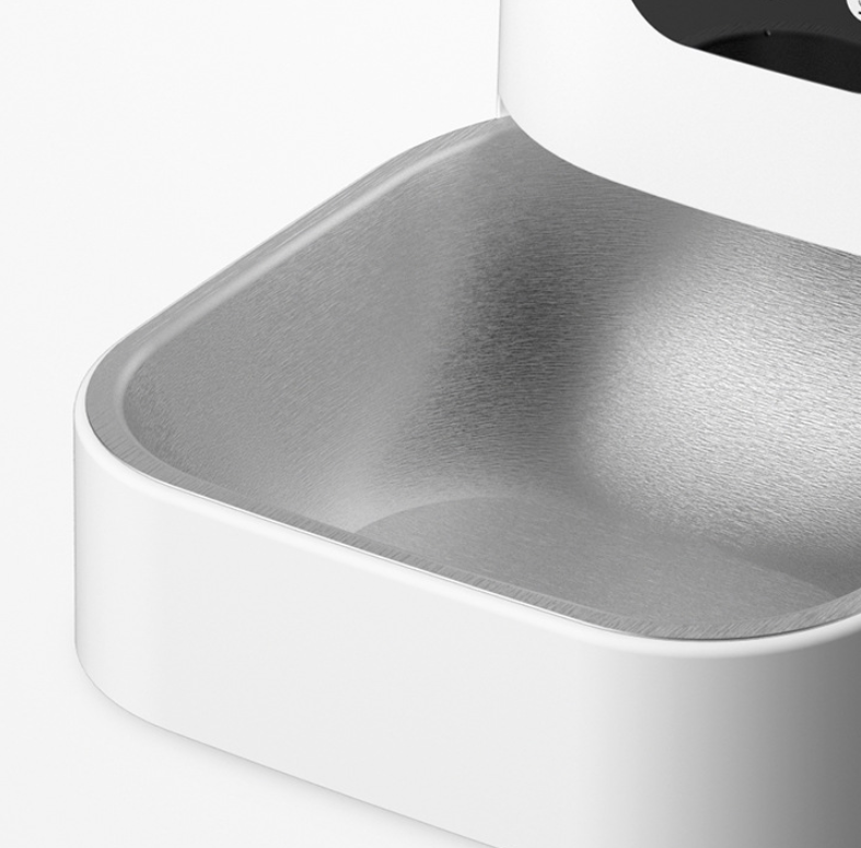 Alimentador automático para animais de estimação, grande capacidade, gravador de voz inteligente, controle por aplicativo, temporizador, alimentação, dispensador de comida para cães e gatos com tigela para animais de estimação WiFi