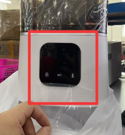 Alimentador automático para animais de estimação, grande capacidade, gravador de voz inteligente, controle por aplicativo, temporizador, alimentação, dispensador de comida para cães e gatos com tigela para animais de estimação WiFi