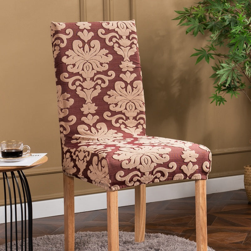 Thickened European-style Jacquard Chair Cover Stretch Without Armchair Cover