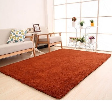 Tapete para sala de estar, carpete sólido, macio e fofo, decoração para casa, carpete branco de pelúcia, carpete para quarto, tapete de cozinha, tapete branco