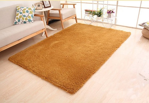 Tapete para sala de estar, carpete sólido, macio e fofo, decoração para casa, carpete branco de pelúcia, carpete para quarto, tapete de cozinha, tapete branco