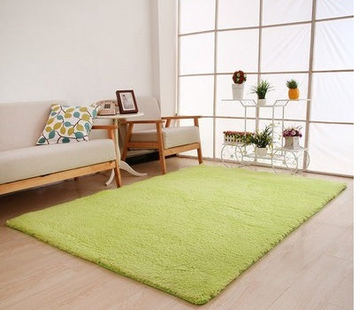 Tapete para sala de estar, carpete sólido, macio e fofo, decoração para casa, carpete branco de pelúcia, carpete para quarto, tapete de cozinha, tapete branco