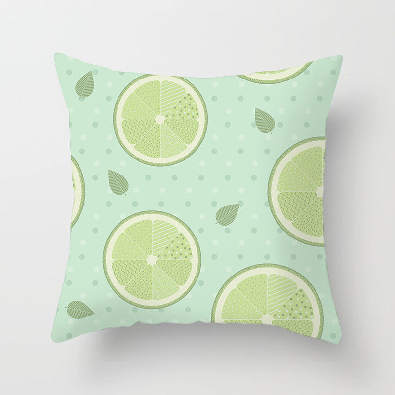 Capa de almofada para sofá Fruit Home Decor