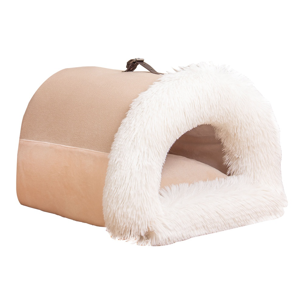 Novo ninho portátil para animais de estimação Splice, ninho portátil para cães, quente para outono e inverno, à prova de umidade, ninho para gatos de pelo longo, ninho para animais de estimação transfronteiriço