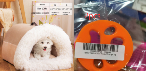 Novo ninho portátil para animais de estimação Splice, ninho portátil para cães, quente para outono e inverno, à prova de umidade, ninho para gatos de pelo longo, ninho para animais de estimação transfronteiriço